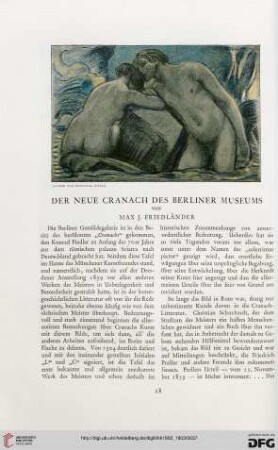 Der neue Cranach des Berliner Museums