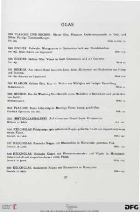 Glas (Nr. 328-351)