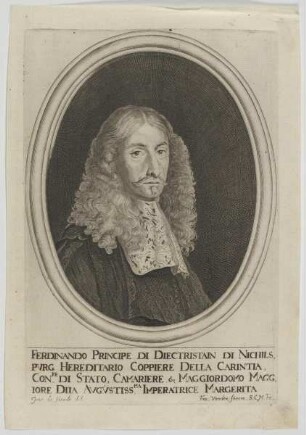 Bildnis des Ferdinando di Diectristain