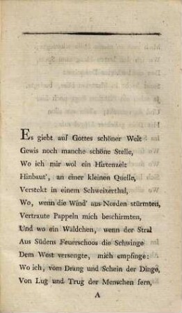 Die Einsamkeit