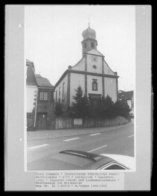 Ehemalige Katholische Pfarrkirche Sankt Bartholomäus
