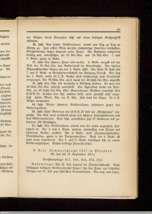 II. Teil: Sommerschlacht 1917 in Flandern