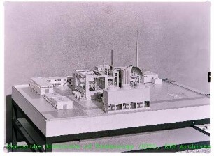 Modell der Kompakten Natriumgekühlten Kernenergieanlage II (KNK II)