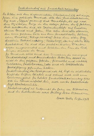 Kreis Freiberg / Ortsgeschichte und Charakteristik [Umfrage in Orten im Kreis Freiberg]