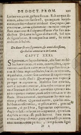 Caput XXXI. - Caput XXXIIII.
