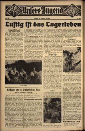 Zweite Ausgabe vom Mittwoch, den 24. Juli 1935.