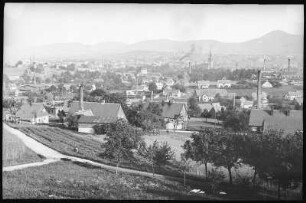 Warnsdorf. Blick über Warnsdorf
