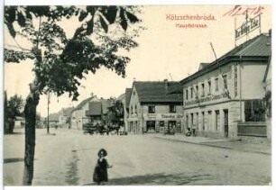 Kötzschenbroda. Hauptstraße