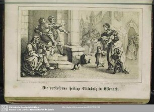 Die verstossene heilige Elisabeth in Eisenach