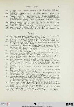 Schweiz (Nr. 1602-1675)