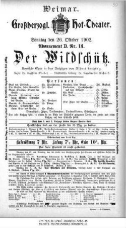 Der Wildschütz