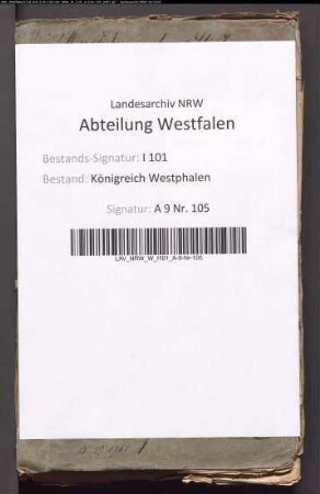 Aufhebung des Damenstifts Levern