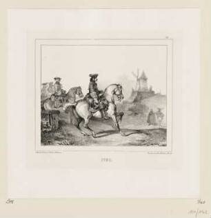 1750, Blatt 14 der Folge "Album"