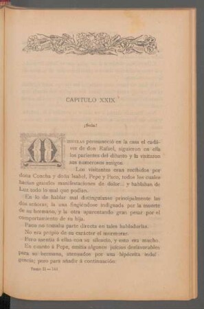 Capítulo XXIX - ¡Sola!