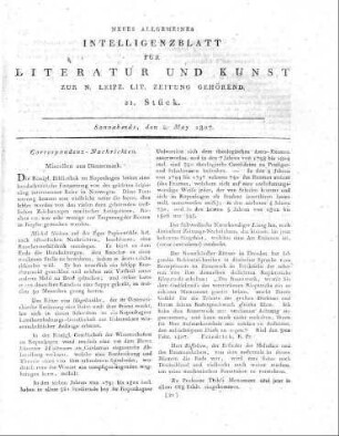 1807-05-02 : 21. Stück
