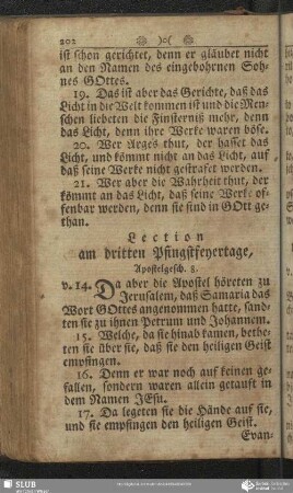 [Am dritten Pfingstfeyertage]