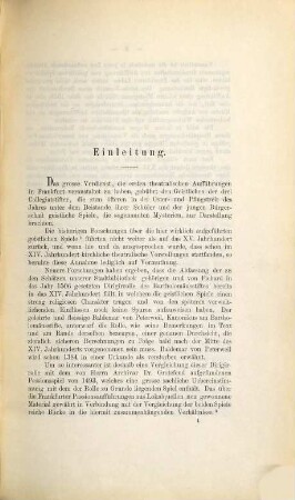 Geschichte der Schauspielkunst in Frankfurt am Main von ihren ersten Anfängen bis zur Eröffnung des städtischen Komödienhauses : Ein Beitrag zur deutschen Kultur- und Theatergeschichte. Mit 2 Abbildungen