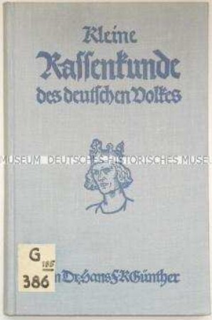Schrift über die sogenannte Rassenkunde
