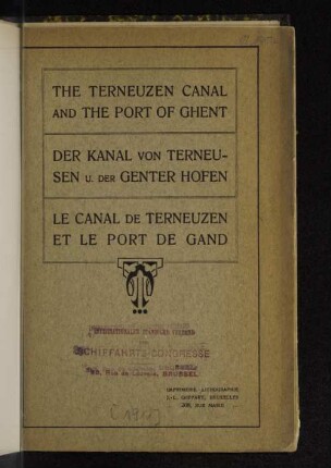 The Terneuzen Canal and the port of Ghent