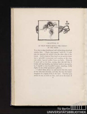 Chapter IV Of that which befell the knight in the wood