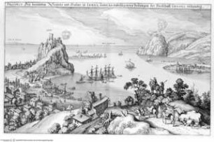 Itinerarium Italiae nov-antiquae: oder Raiß-Beschreibung durch Italien ..., auf S. 104 folgend: Die Bucht von Lerici