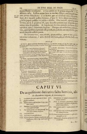 Caput VI. - Caput VIII.