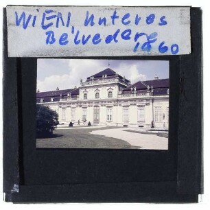 Wien, Schloss Belvedere : unteres Belvedere