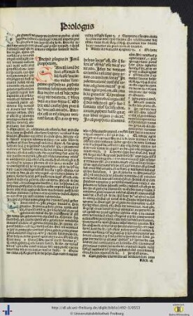 Prologus in Jonam prophetam cum expositione