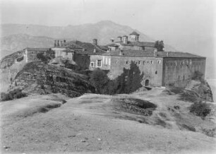 Gebäudeanlage : Griechenland. Agios Stefanos. Meteora-Kloster