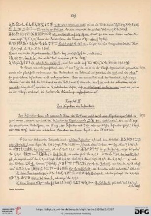 Kapitel IV. Die Negation des Infinitivs