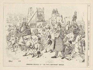 Opening parade of the parliamentary circus