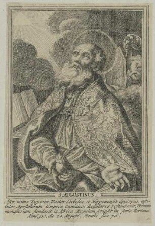 Bildnis des S. Augustinus