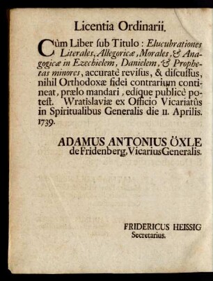 Licentia Ordinarii