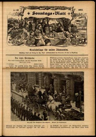 Ausgabe vom Sonntag, den 17. August 1902.