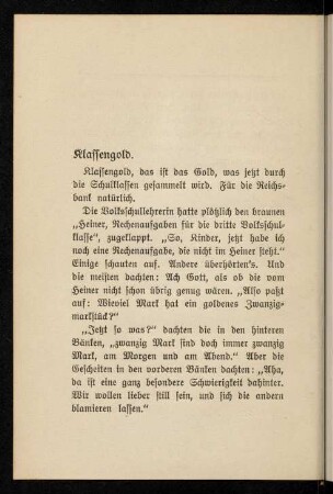 16-26, Klassengold
