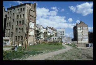 Diapositive: Mariannenstraße, Skalitzer Straße, 1984