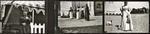 Kodak-Filmstreifen mit zwei Fotos und ein Einzelfoto (unbekannter Aufnahmeort)