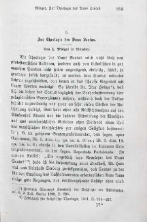259-273 Zur Theologie des Duns Scotus