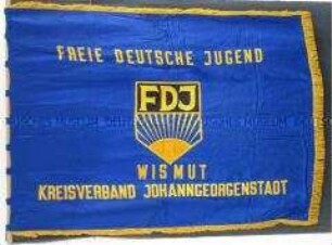 Ehrenbanner der Freien Deutschen Jugend Wismut