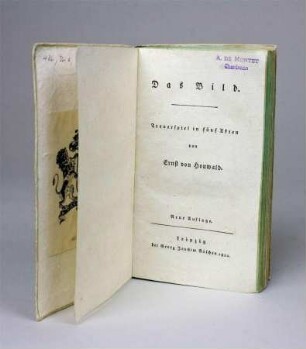 Das Bild, Trauerspiel von Ernst von Houwald