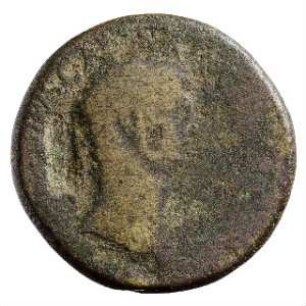 Münze, Sesterz, 41 - 50 n. Chr.