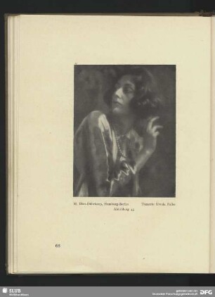 Tänzerin Ursula Falke