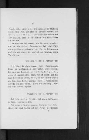 Würzburg, den 22. Februar 1906