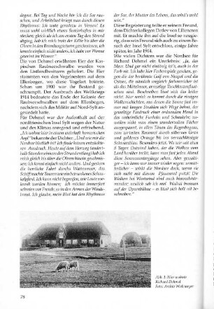 Abb. 1: Hier wohnte Richard Dehmel Foto: Archiv Wedemeyer