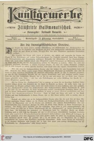 1. Januar-Heft 1892