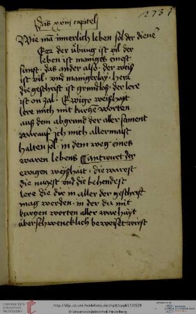 Heinrich Seuse, Büchlein der ewigen Weisheit, (Auszüge)