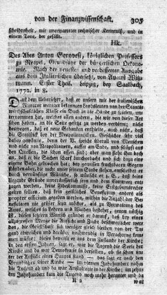 Grundsätze der bürgerlichen Oekonomie. T.1.