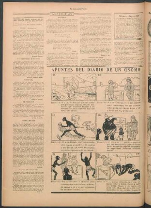 Apuntes del diario de un gnomo [Cómic]