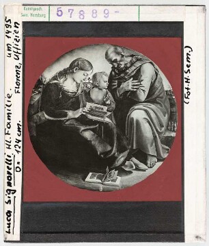 Luca Signorelli: Heilige Familie, Florenz, Uffizien