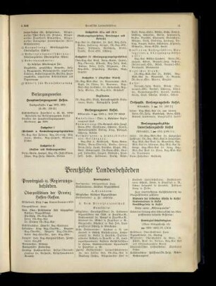 Preußische Landesbehörden